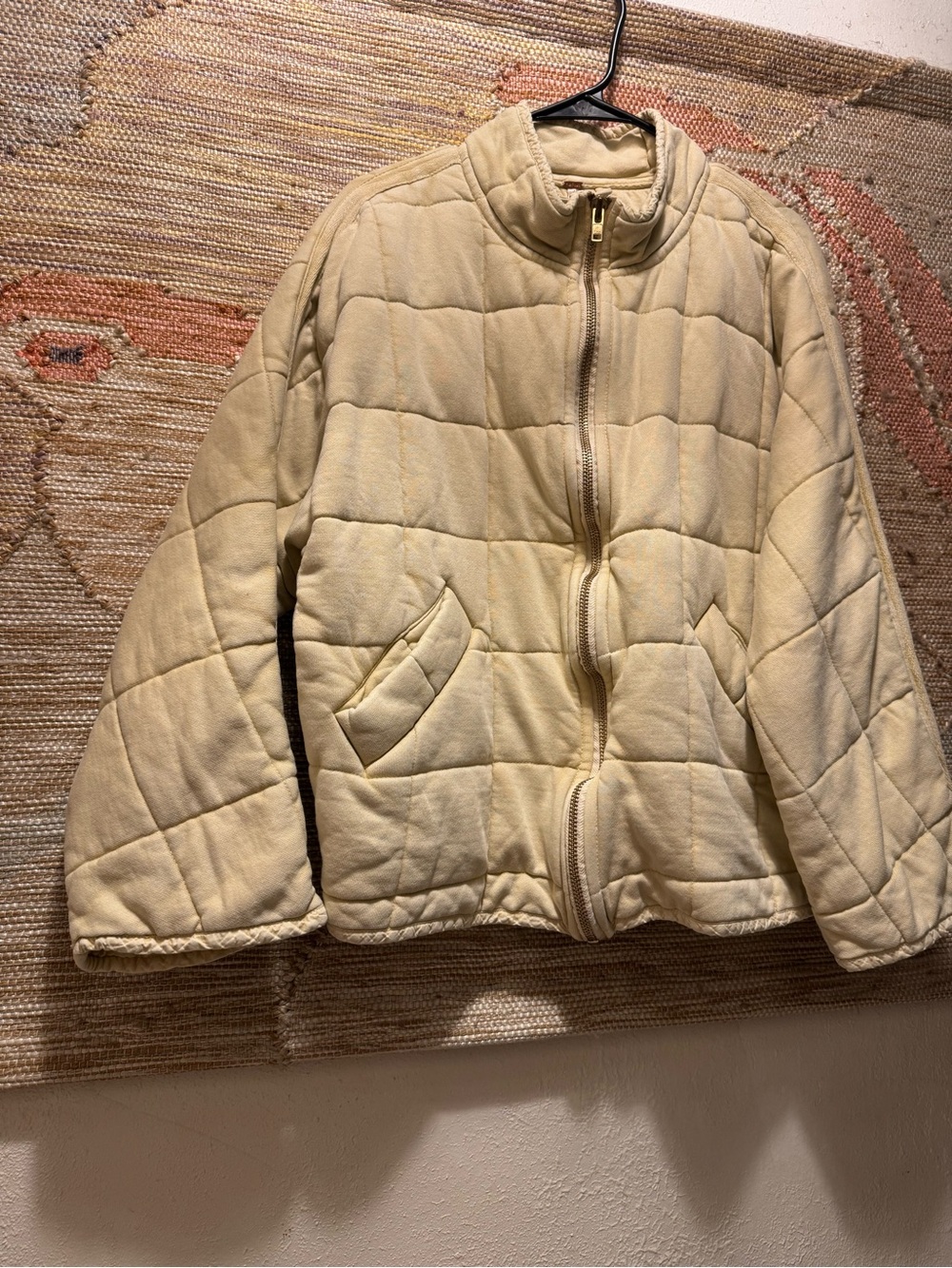 Free People Dolman Quilted Knit Jacket,